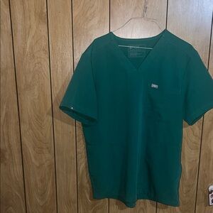 Womens Fig scrub Green Shirt and pant set